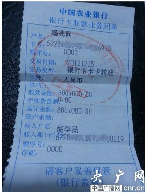 汇款单0019(中国银行特种转账借方传票)