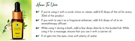 Organic Harvest Neroli Essential Oil, For Skin Moisturization, Stress ...