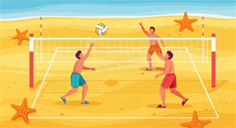 Aften and River engaged in a game of strip volleyball game