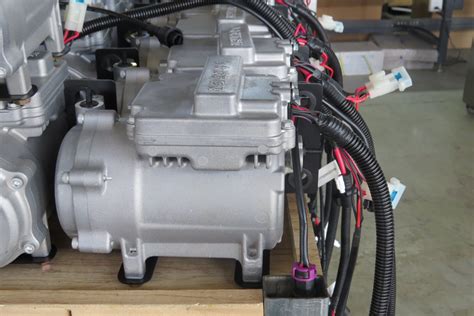 12V/24V DC Car Truck Air Conditioning System Electric AC Compressor ...