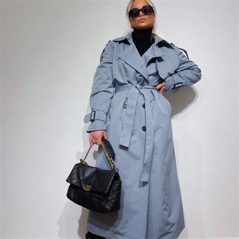 Blue trench coat – Artofit