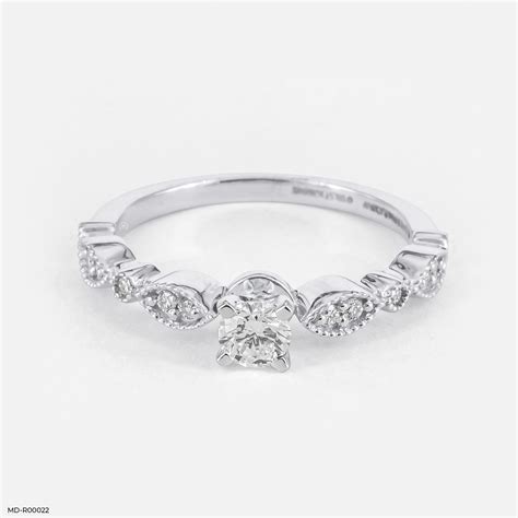 Foremost Bridal Diamond Rings 14K White Gold – Maiora Diamonds