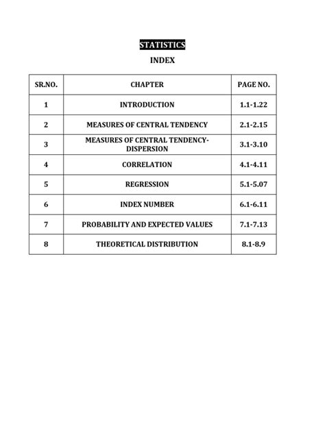 Image result for CA Foundation Stats Notes