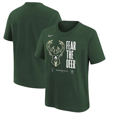 Youth Nike Hunter Green Milwaukee Bucks 2023 NBA | Ubuy India
