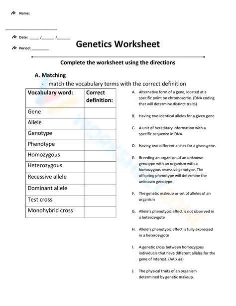 Genetics Basics 的图像结果