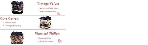 Bhajanlal Greenery Fabric Chiffon Flower Scrunchies Ponytail Holder ...