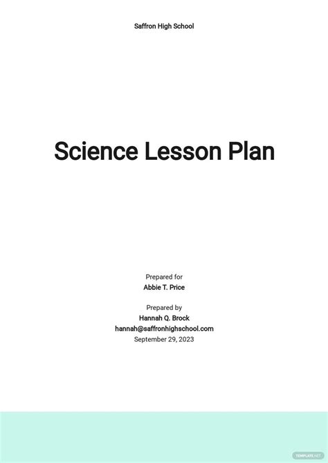 Image result for Science Lesson Plans Free