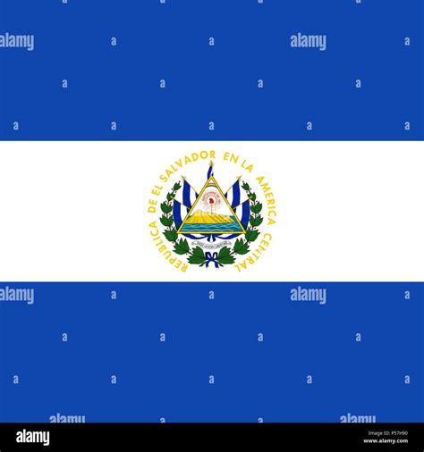 National flag el salvador hi-res stock photography and images - Alamy