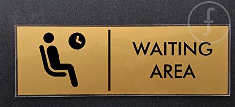 fingerz Waiting Area Laminated Acrylic Glass Hanging Sign Boards Doctor ...