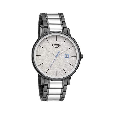 Sonata Analog Silver Dial Men's Watch-7131KM02 : Amazon.in: Fashion