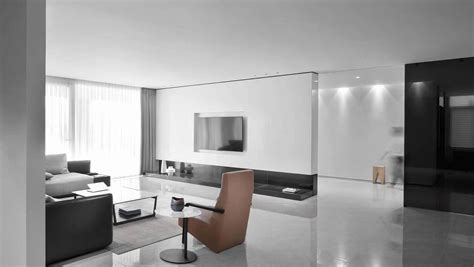 现代极简风格客厅-室内设计-拓者设计吧
