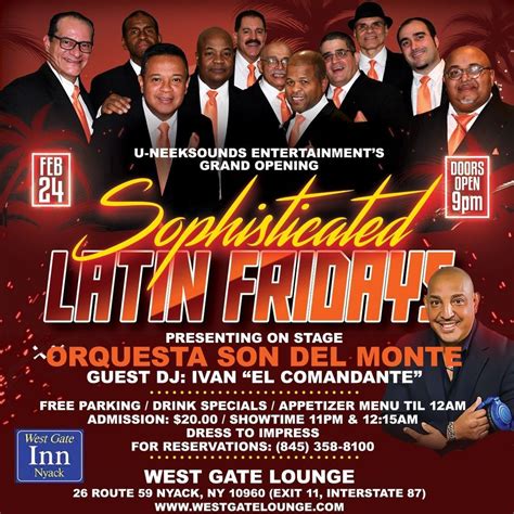 Son Del Monte at Westgate, West Gate Lounge, Nyack, NY, 24 February ...