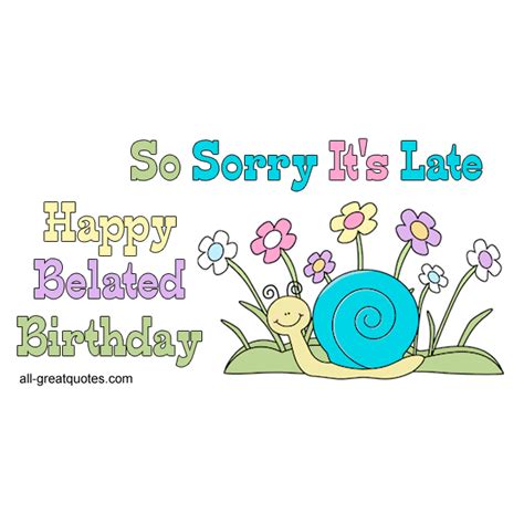 Funny Happy Belated Birthday Images Gif | The Cake Boutique