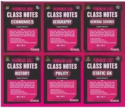 Parmar SSC Class Notes For Polity, Static GK, History, Geography ...