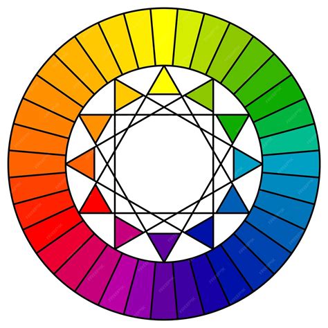 Color Wheel Pattern 的图像结果