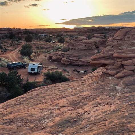 Hamburger Rock Dispersed Camping | Canyonlands National Park, Utah