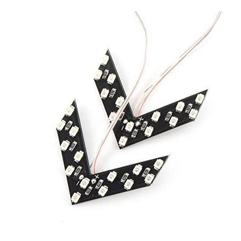 BKN 12V 14 SMD LED Rearview Mirror Turn Signal Light Arrow Panels ...
