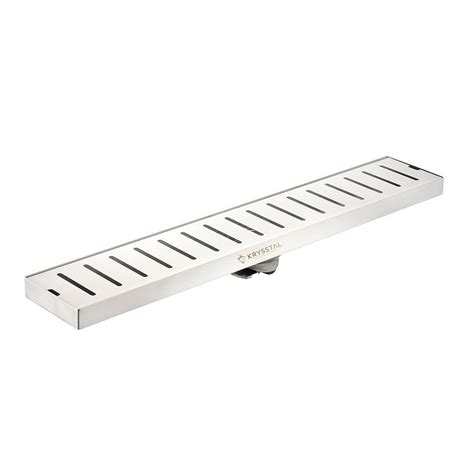 Designer Drain Channels – Sleek 304-SS Floor & Shower Drains | Krysstal