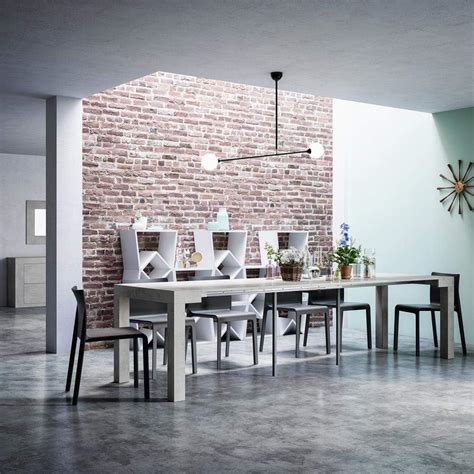 Buy Mobili Fiver, First Extendable Console Table, Black Ash, Laminate ...