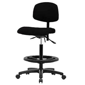 Thomas ECOM FHBCH-RG-T0-A1-CF-RC-F45 Fabric High Bench Height Chair ...