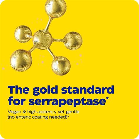 Enzymedica, SerraGold®, High Potency Serrapeptase, 120 Capsules – Maple ...