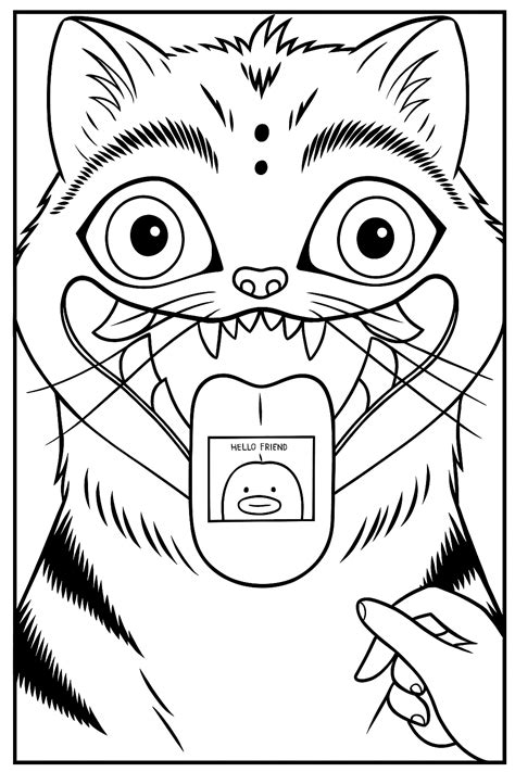 KPop Demon Hunters coloring pages - YouLoveIt.com | Cartoon coloring pages, Free kids coloring ...