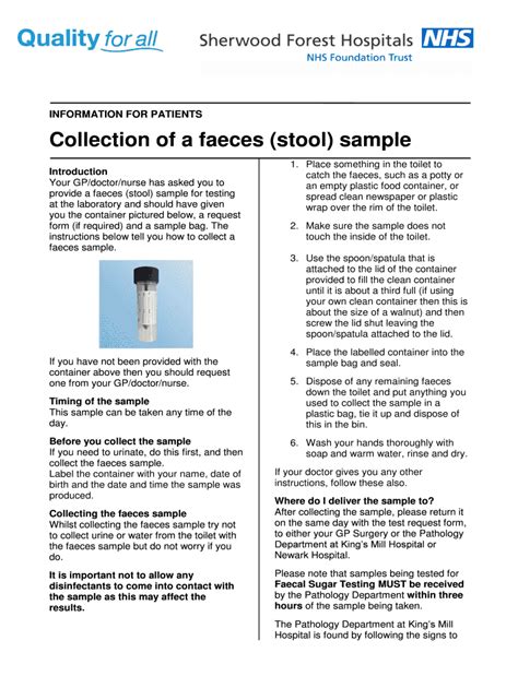 Image result for Feces Sample