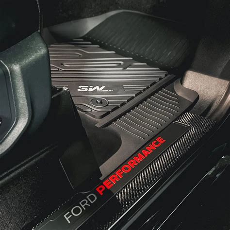 3W Custom Floor Mats Ford F250 F350 F450 F550 2017-2024 Super Duty Cre