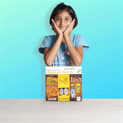 Toykraftt Wondrous Warli Art Painting Kit Multicolour, 7Y+