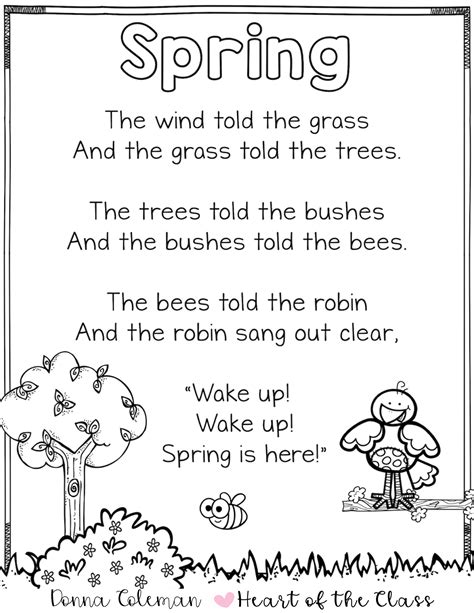 Image result for Springtime Poem