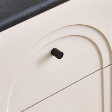 Buy Saga Bedside Table with Drawers - Beige from Home Centre at just ...