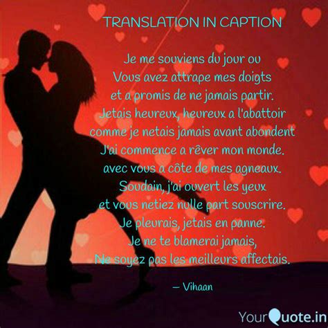 TRANSLATION IN CAPTION J... | Quotes & Writings by Vihaan | YourQuote