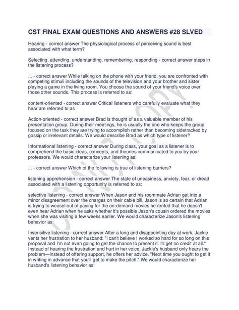 Image result for CST Study Guide Free