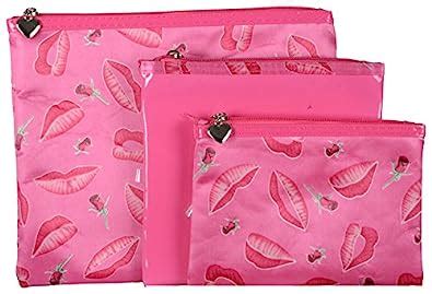 Be Notorious Women's Cosmetic Bags (Pink, BN45) : Amazon.in: Shoes ...