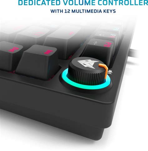 EVOFOX Katana X2 TKL Mechanical Wired USB Tenkeyless Gaming Keyboard ...