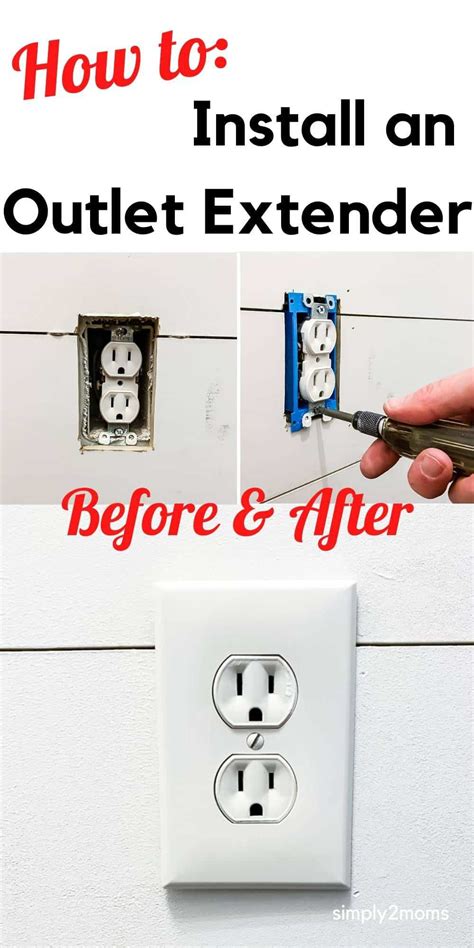 Image result for Electrical Box Extender Installation