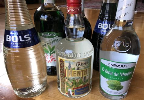 The Best Creme de Menthe Roundup - Green and White - Drinkhacker