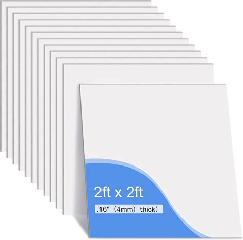 Sasylvia 12 Pcs 2ft x 2ft White Drop Ceiling Tile PVC Ceiling India | Ubuy