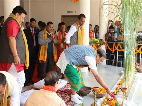 Assam CM Sarma inaugurates Bathou Traditional & Cultural Centre ...