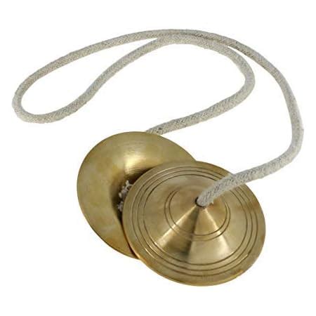 Hand Cymbals Jhal Pair in Brass Handmade Indian Musical Instrument ...