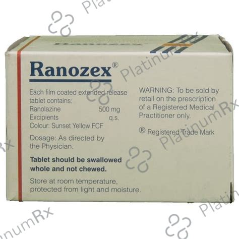 Ranozex 500mg Tablet ER 10s | Uses, Price & Substitutes