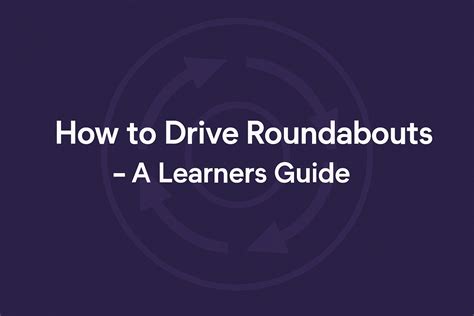 Image result for Roundabout Lesson