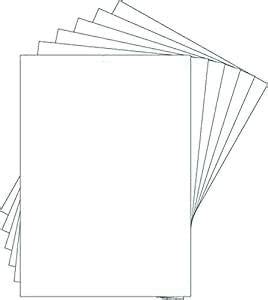 IMPRINT A5 Size Off White Color Sheets Set of 25 : Amazon.in: Office ...