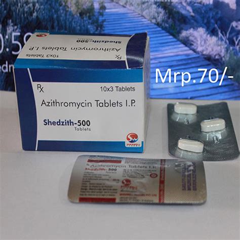 Shedzith 500 - Azithromycin - Shedwell Pharma Private Limited