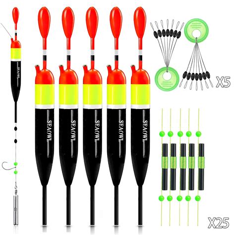 Buy Fishing Slip Bobber Float Kit,Balsa Slip Corks and 60pcs Bobber ...