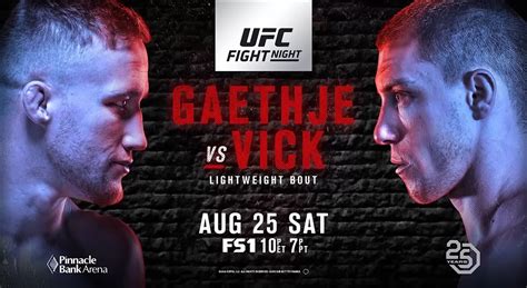 UFC Fight Night 135: Gaethje vs Vick. Where to watch live – RingSide24