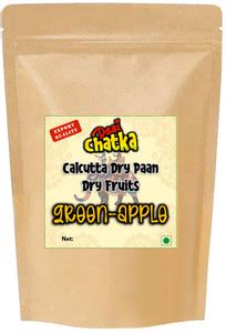 Desi Chatka Calcutta Dry Paan with Dry fruits Fruits Green Apple Flavor ...