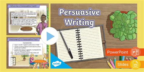 Persuasive Writing PowerPoint (teacher made) - Twinkl