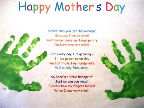 Mothers Day Poems For Toddlers