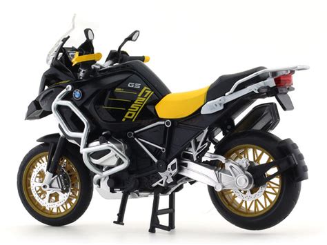 BMW R1250 GS black 1:12 MSZ licensed diecast scale model bike ...